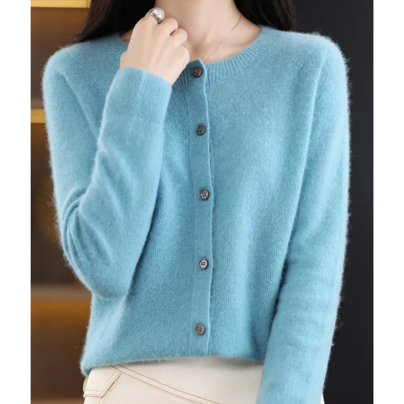 Madison | Cardigan Cashmere Sweater