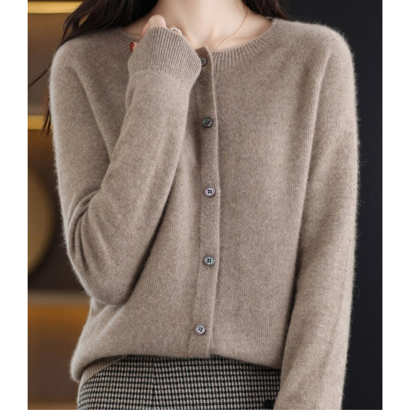 Madison | Cardigan Cashmere Sweater