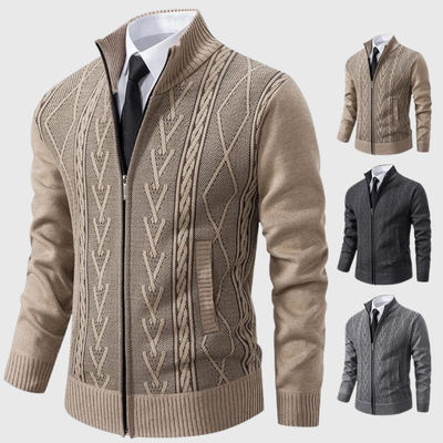 Aristo | Knit Zipper Cardigan