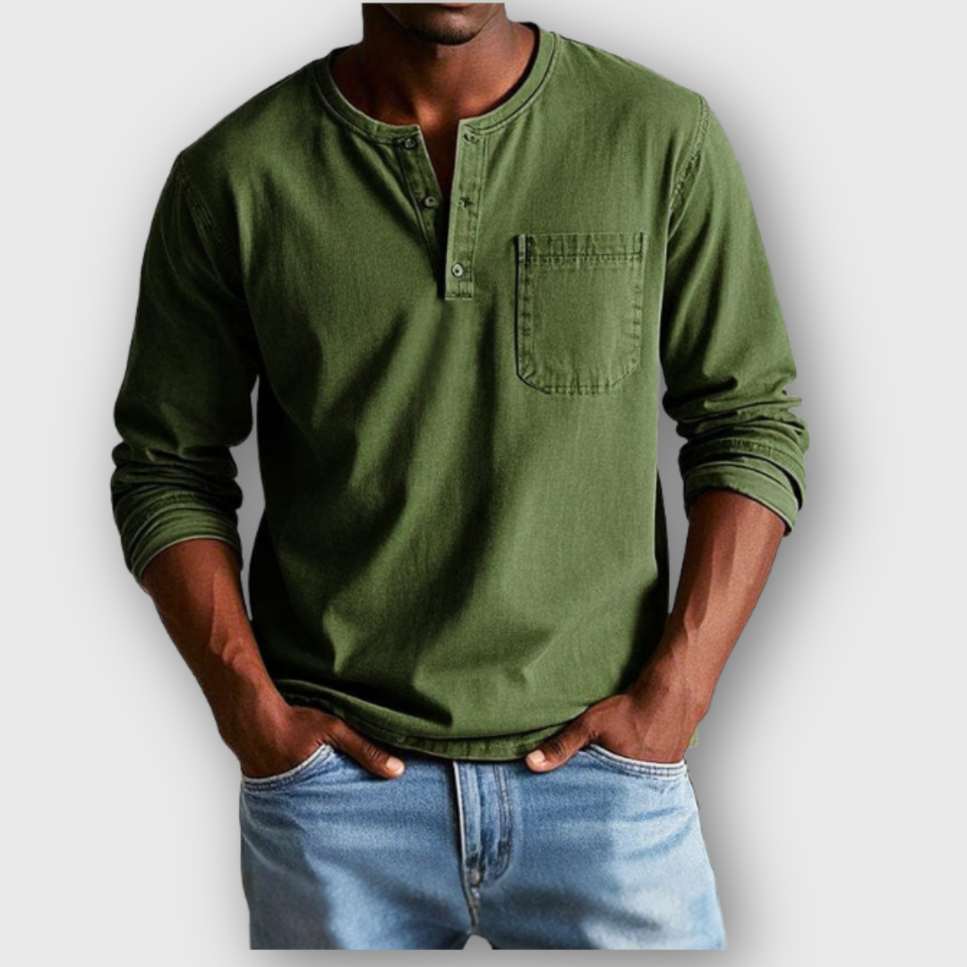 Finn | Vintage Henley