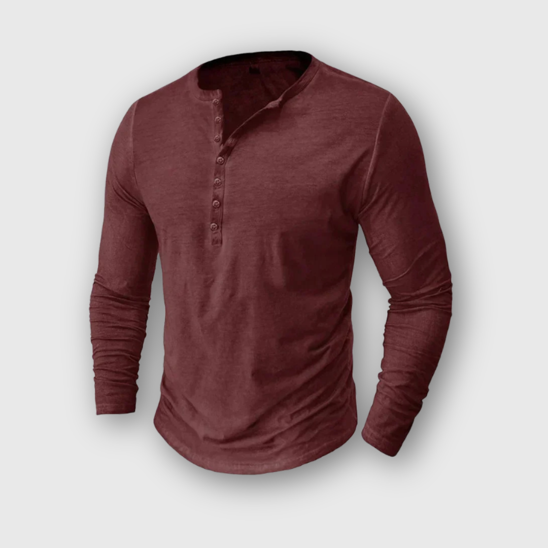 Henley | Long Sleeve Shirt