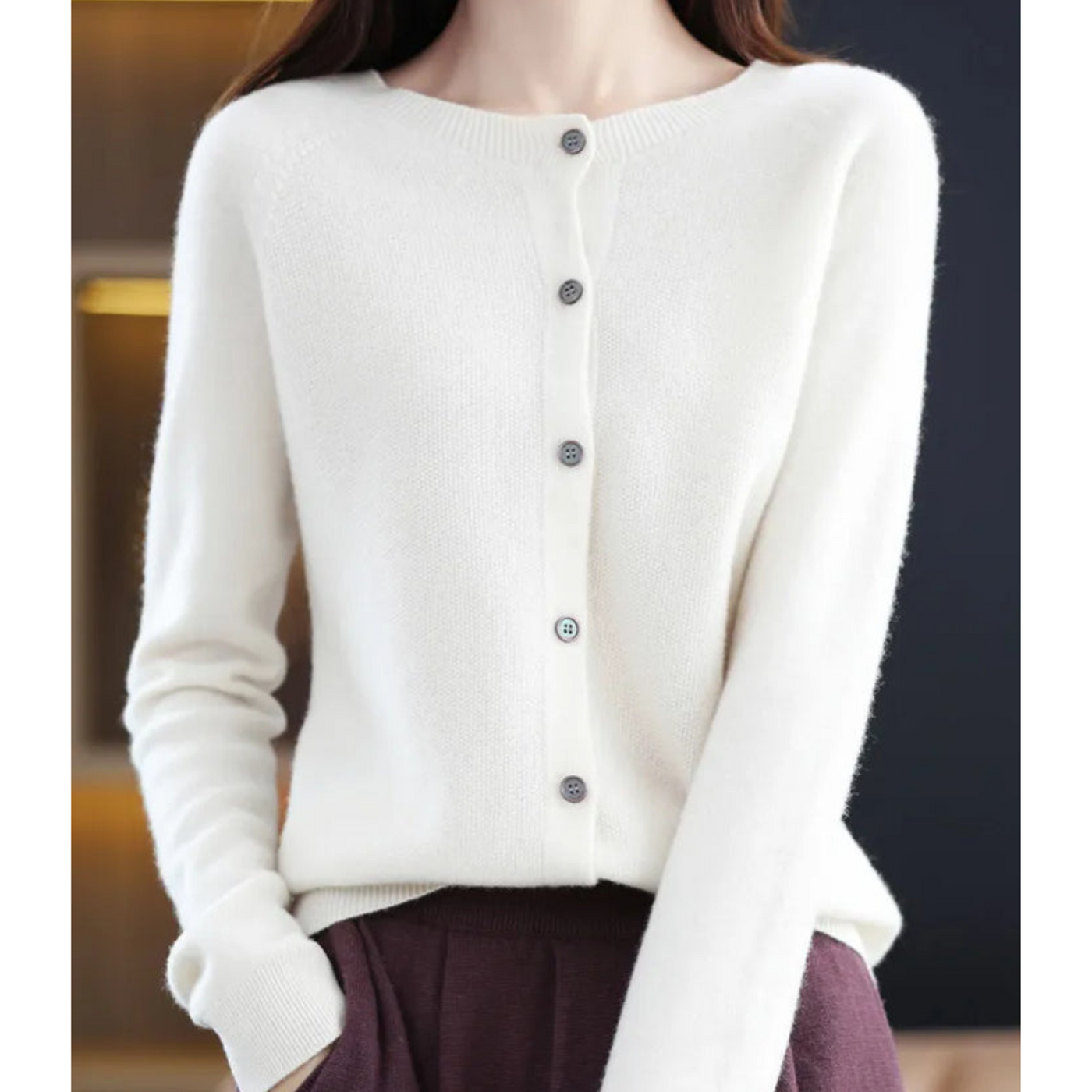 Madison | Cardigan Cashmere Sweater