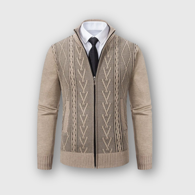 Aristo | Knit Zipper Cardigan