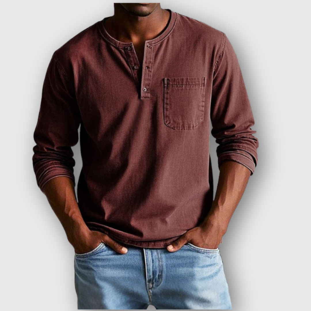 Finn | Vintage Henley