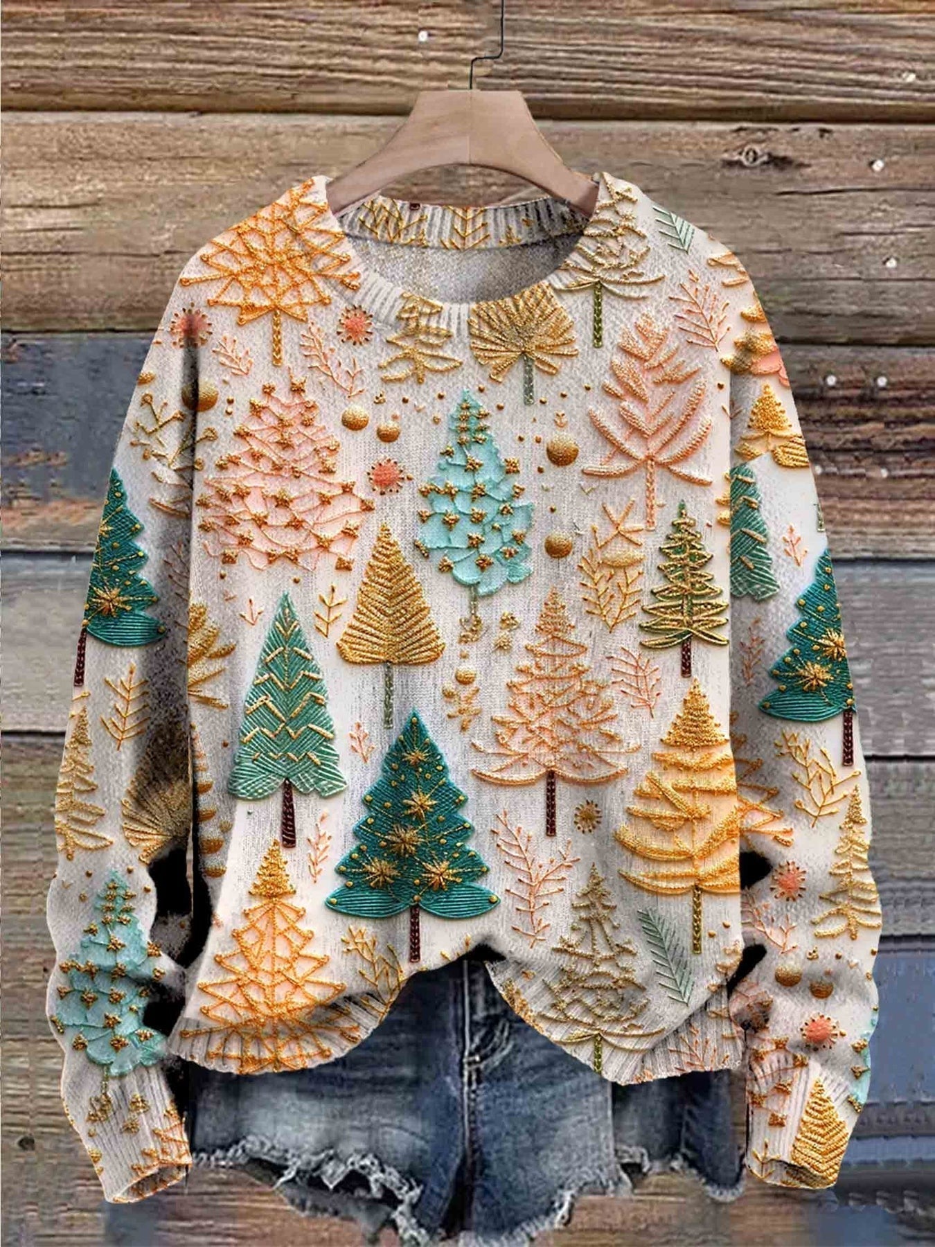 Tess | Sweater for the Holidays