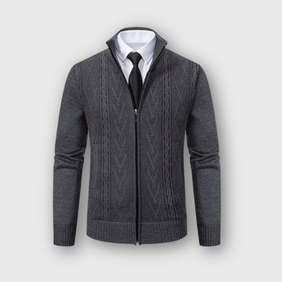 Aristo | Knit Zipper Cardigan