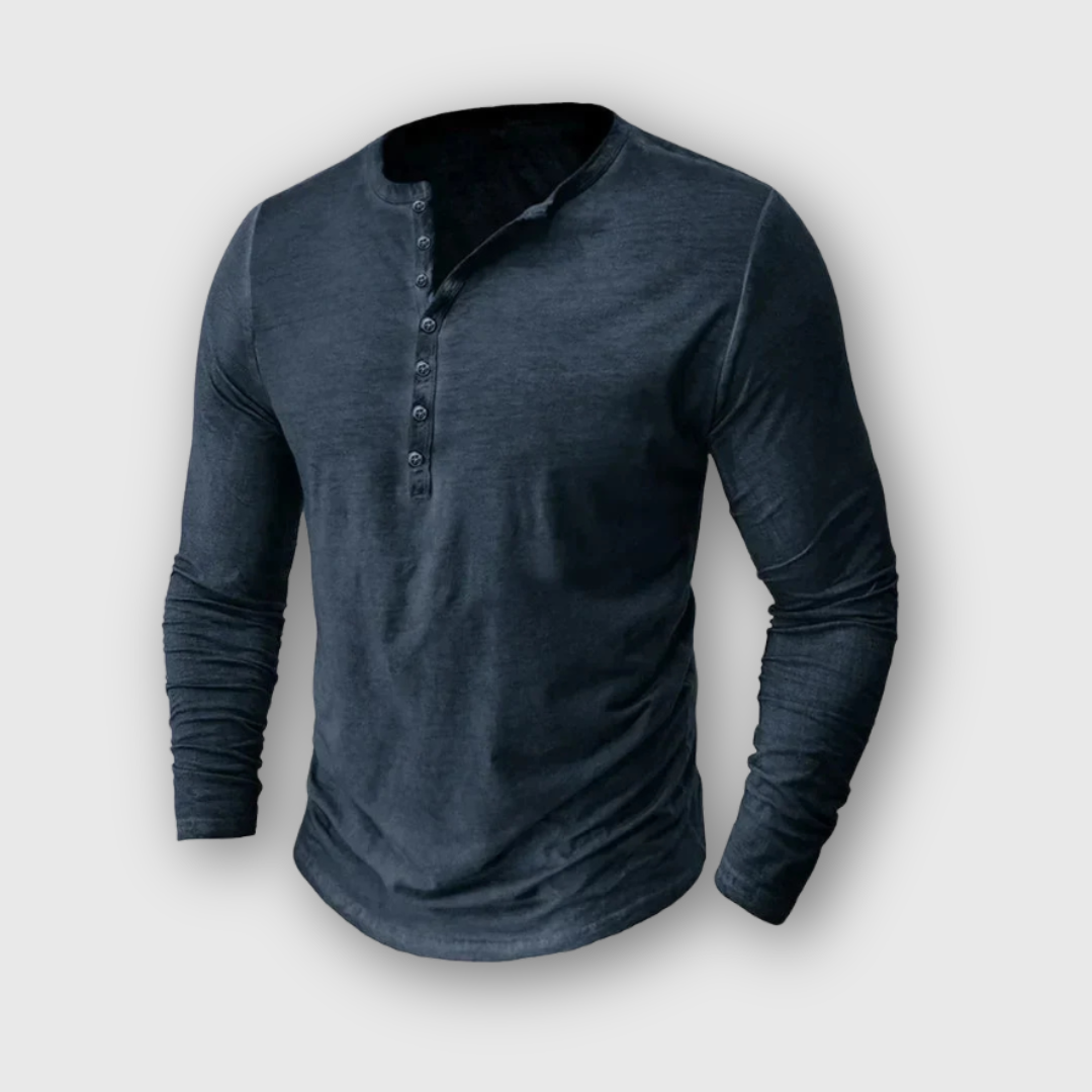 Henley | Long Sleeve Shirt
