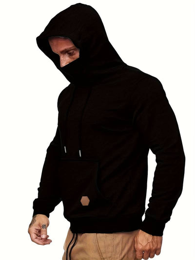Maxim - Stylish and Comfortable Hoodie with Built-in Mask for Men