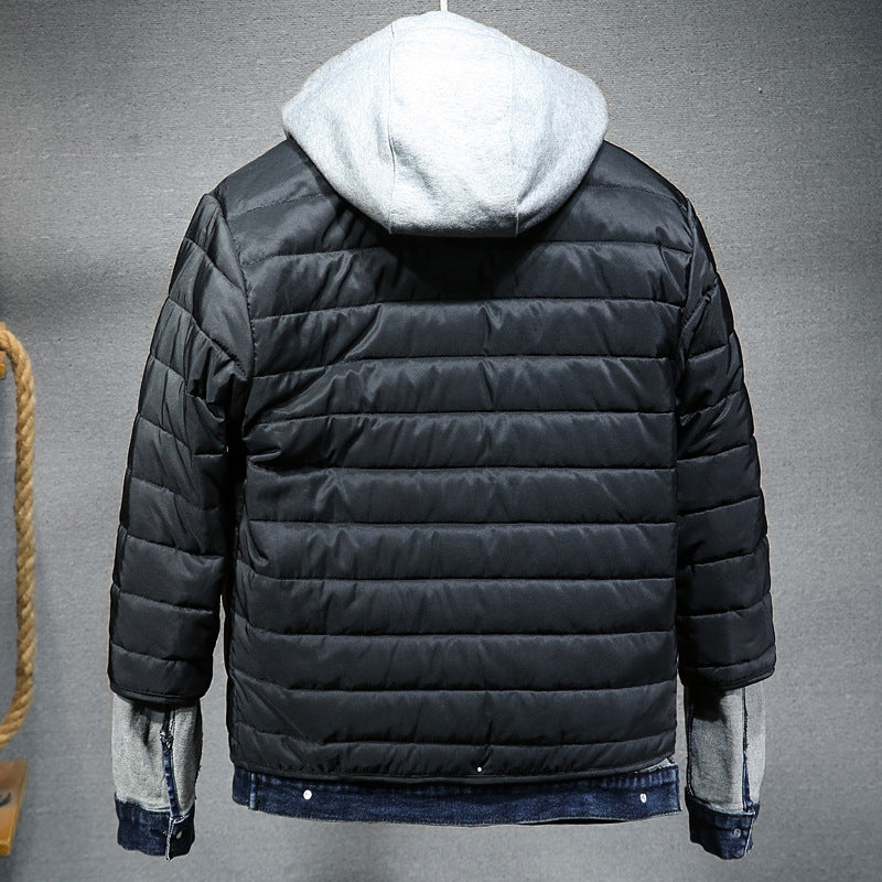 Denim Hooded Jacket