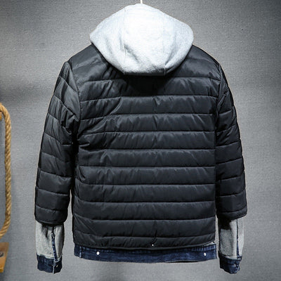 Denim Hooded Jacket