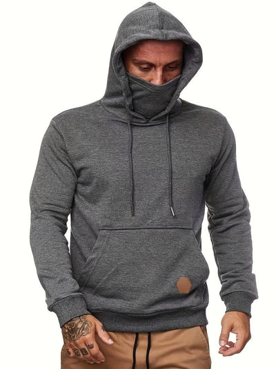 Maxim - Stylish and Comfortable Hoodie with Built-in Mask for Men