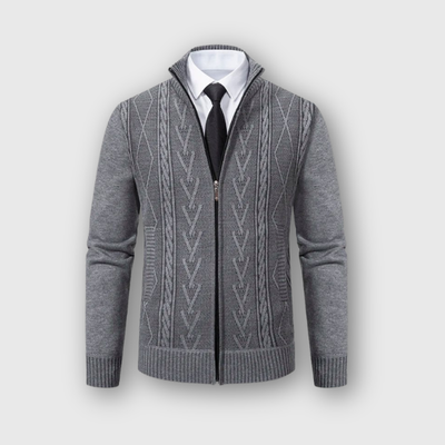 Aristo | Knit Zipper Cardigan