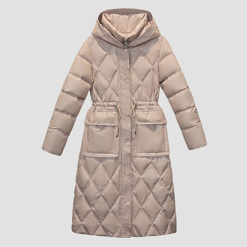 Liandra | Long Padded Winter Coat for Women