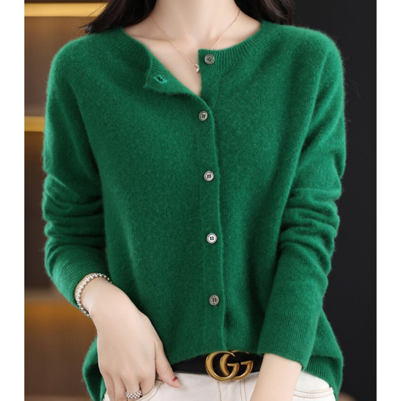 Madison | Cardigan Cashmere Sweater