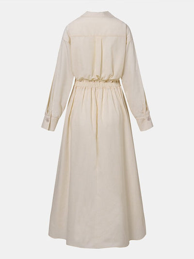 Carmen | Cotton Dress with Long Sleeves