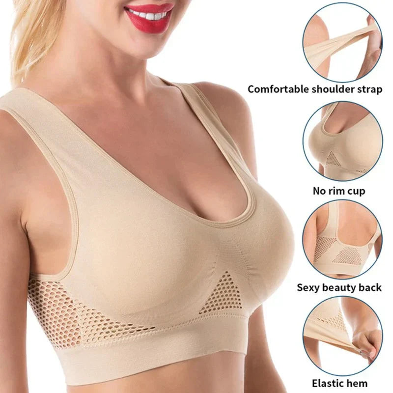 Zimode® Gym - Push-Up Sports Bra with Good Breathability