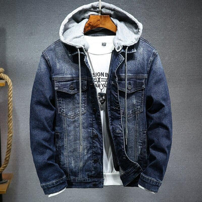 Denim Hooded Jacket