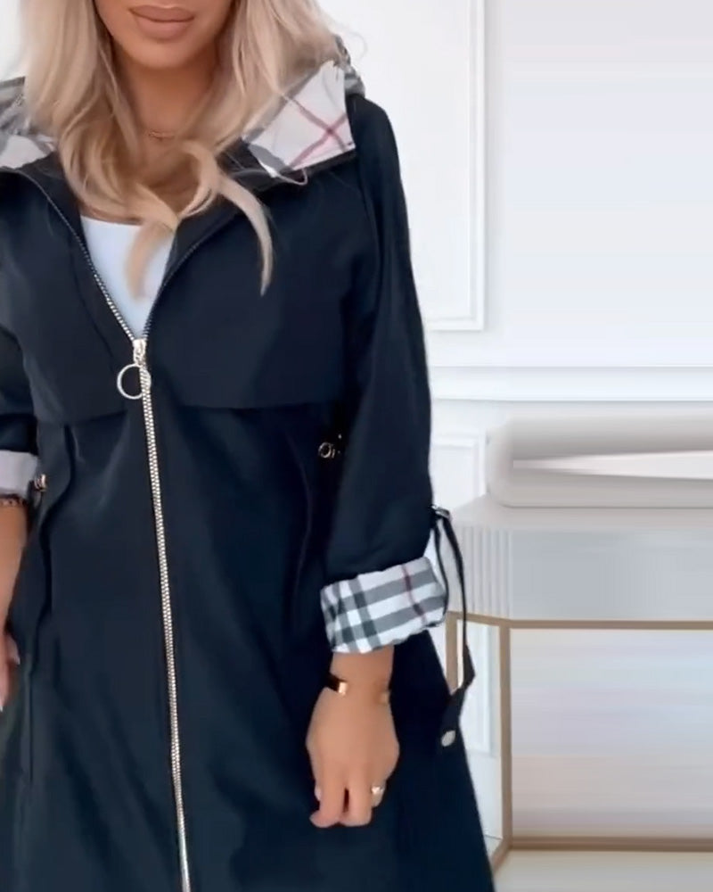 Jas | Trenchcoat with Hood Feature