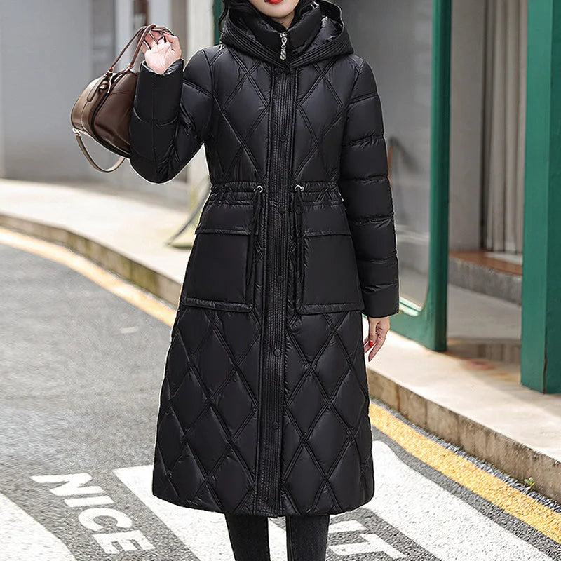 Liandra | Long Padded Winter Coat for Women