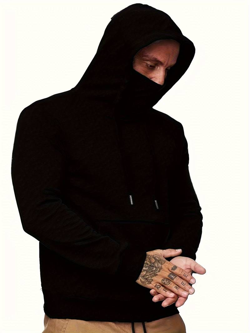 Maxim - Stylish and Comfortable Hoodie with Built-in Mask for Men