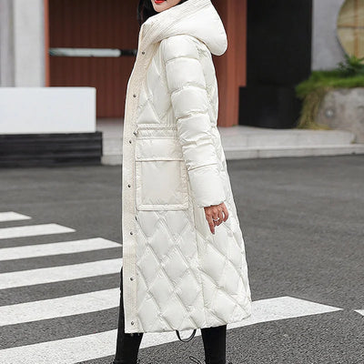 Liandra | Long Padded Winter Coat for Women