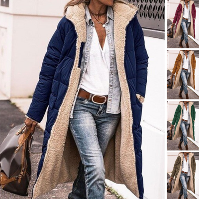 Lainey | Reversible Long Padded Winter Coat