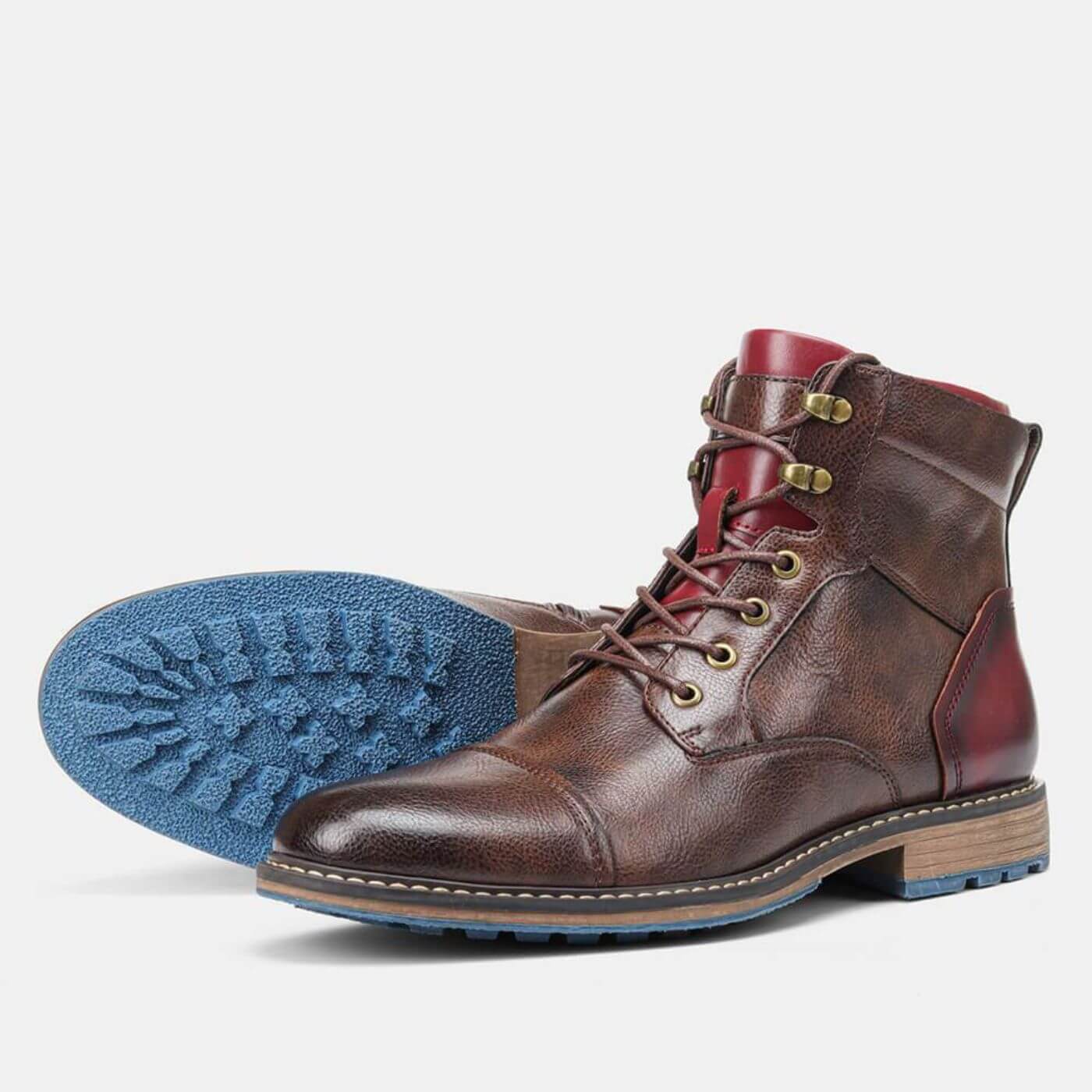 Connor | Premium Leather Oxford Boots