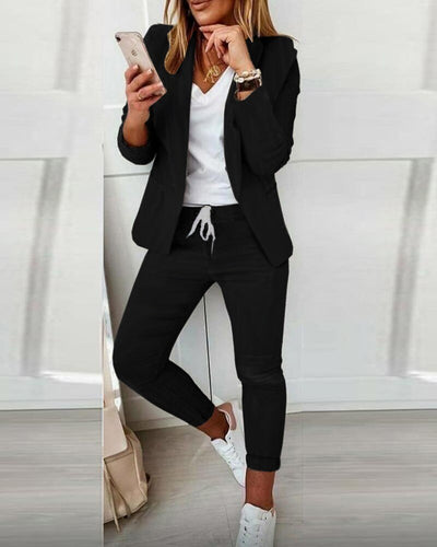 Saar™ | Two-Piece Blazer Set with Elegant Fit and High-Quality Fabrics
