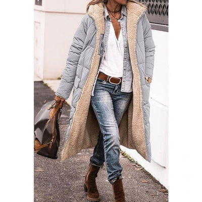 Lainey | Reversible Long Padded Winter Coat