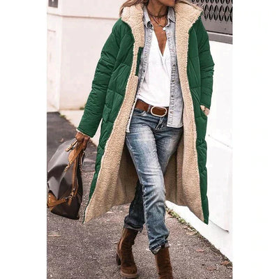 Lainey | Reversible Long Padded Winter Coat