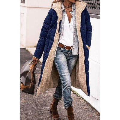 Lainey | Reversible Long Padded Winter Coat