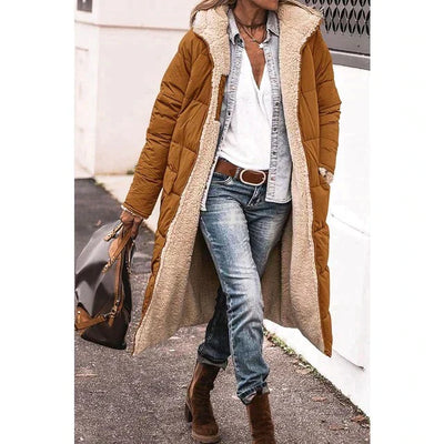 Lainey | Reversible Long Padded Winter Coat
