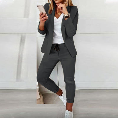Saar™ | Two-Piece Blazer Set with Elegant Fit and High-Quality Fabrics