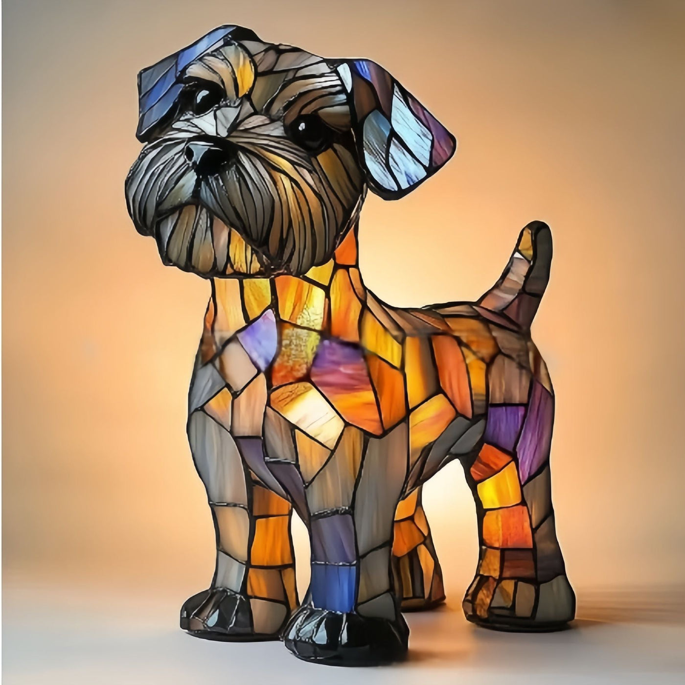 Doudou – Magical Colored Glass Lamp for Dogs