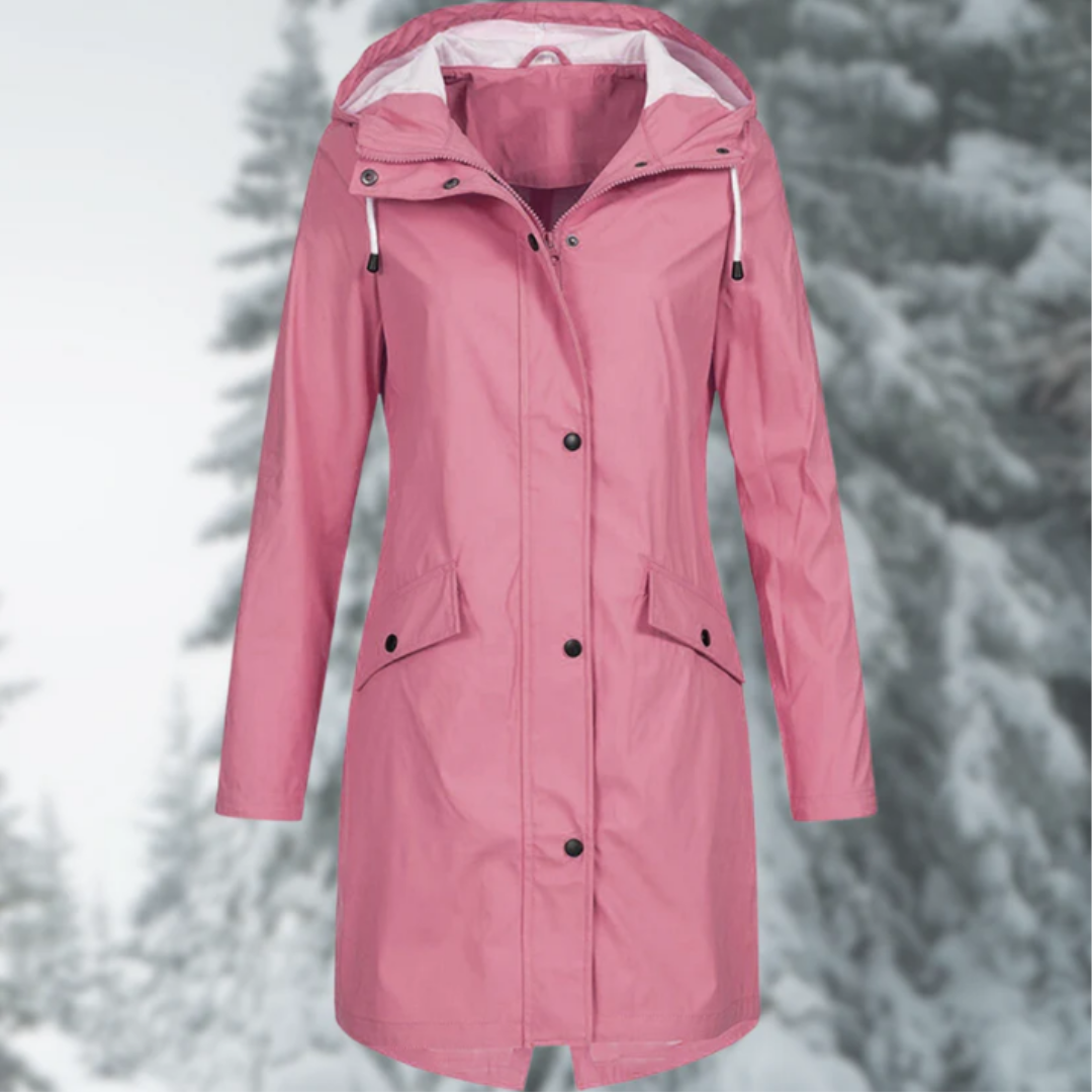 Audrey | Long Waterproof Rain Jacket
