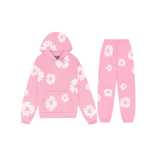 Sebastian | Floral Tracksuit Set Hoodie Flowers