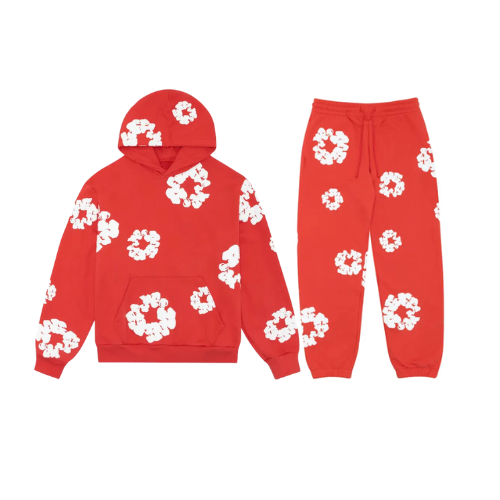Sebastian | Floral Tracksuit Set Hoodie Flowers