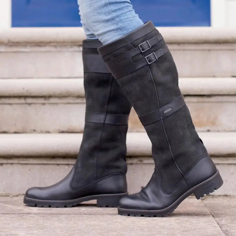 Bridget | Retro Leather Boots