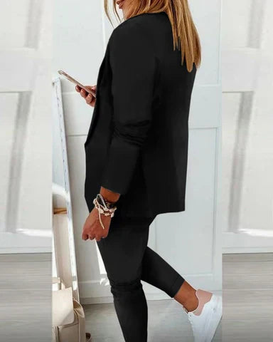 Saar™ | Two-Piece Blazer Set with Elegant Fit and High-Quality Fabrics