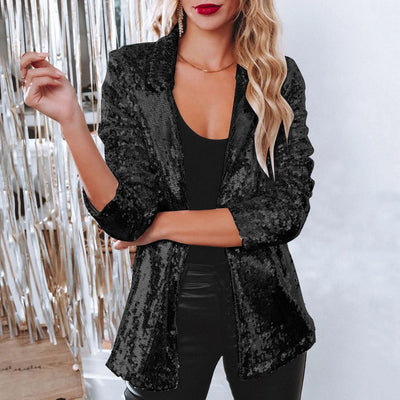 Grace™ – Elegant Sequins Blazer