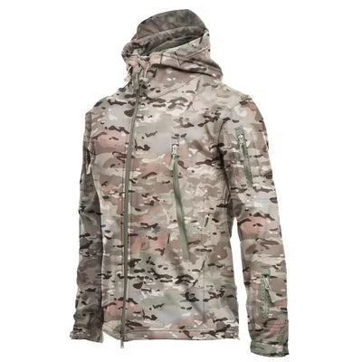 Military Shark Skin Soft Shell Jackets Men