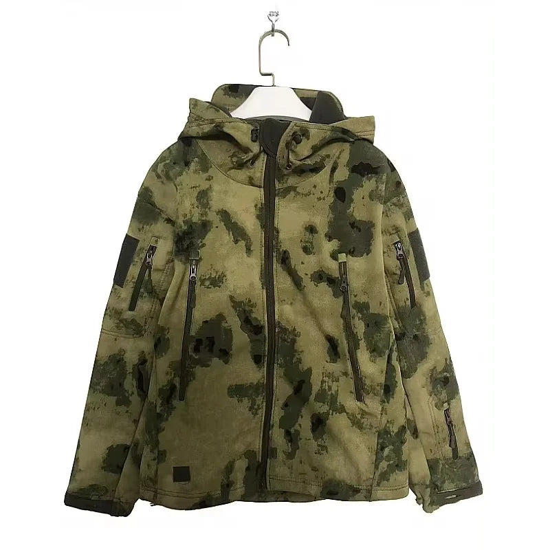 Military Shark Skin Soft Shell Jackets Men