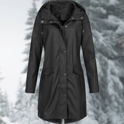 Audrey | Long Waterproof Rain Jacket