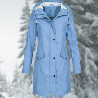 Audrey | Long Waterproof Rain Jacket
