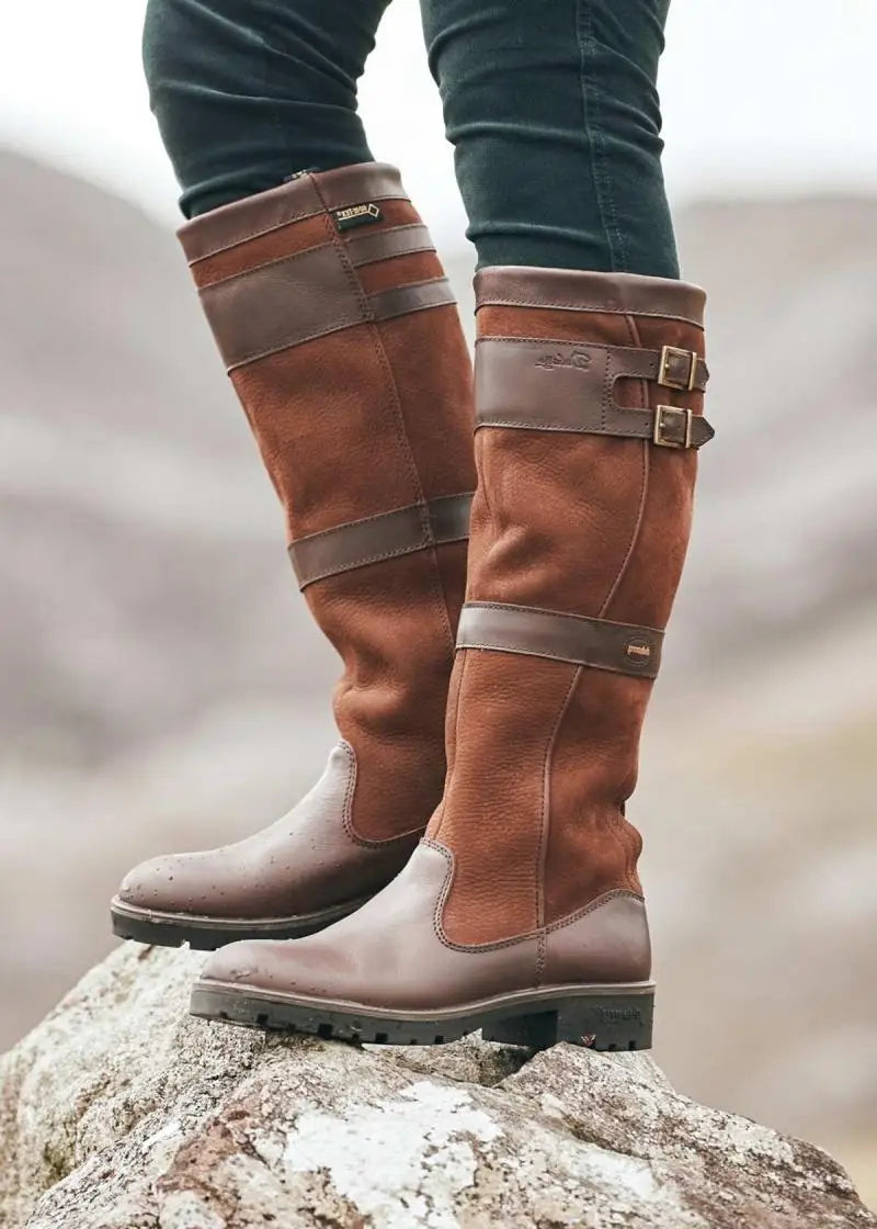 Bridget | Retro Leather Boots