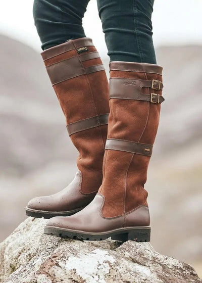 Bridget | Retro Leather Boots