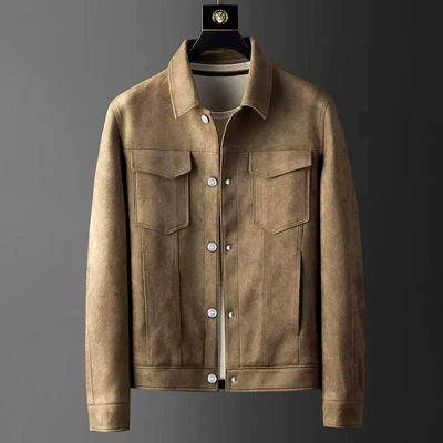 Northbound Suede Denim Jacket