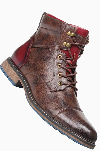 Connor | Premium Leather Oxford Boots
