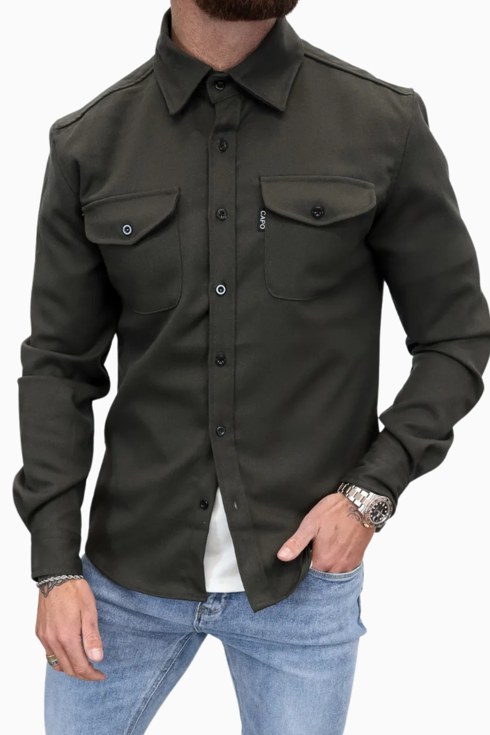 Gert | Modern shirt jacket for men