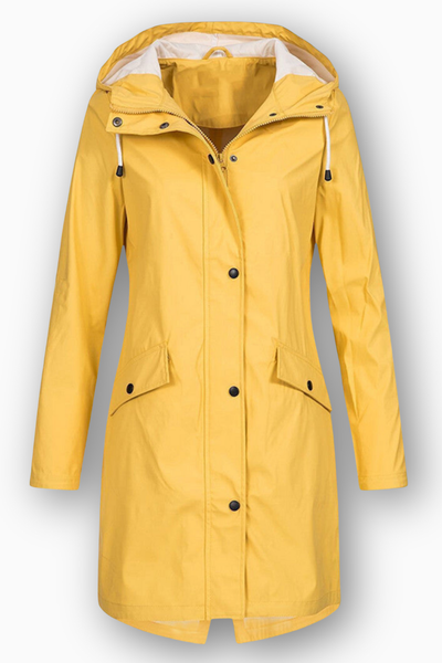 Audrey | Long Waterproof Rain Jacket